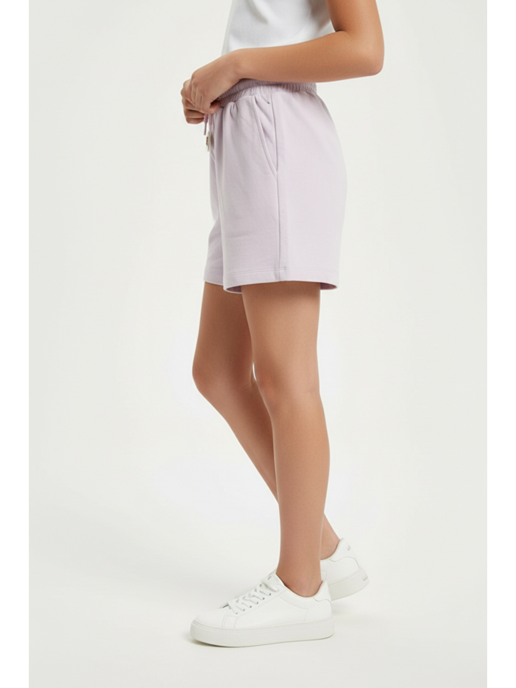 Lila Kız Çocuk Şort-2