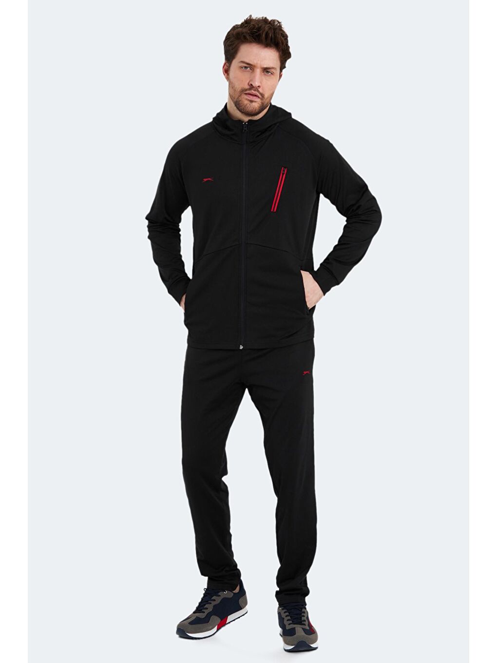 ROBERTO Erkek Eşofman Takım Siyah