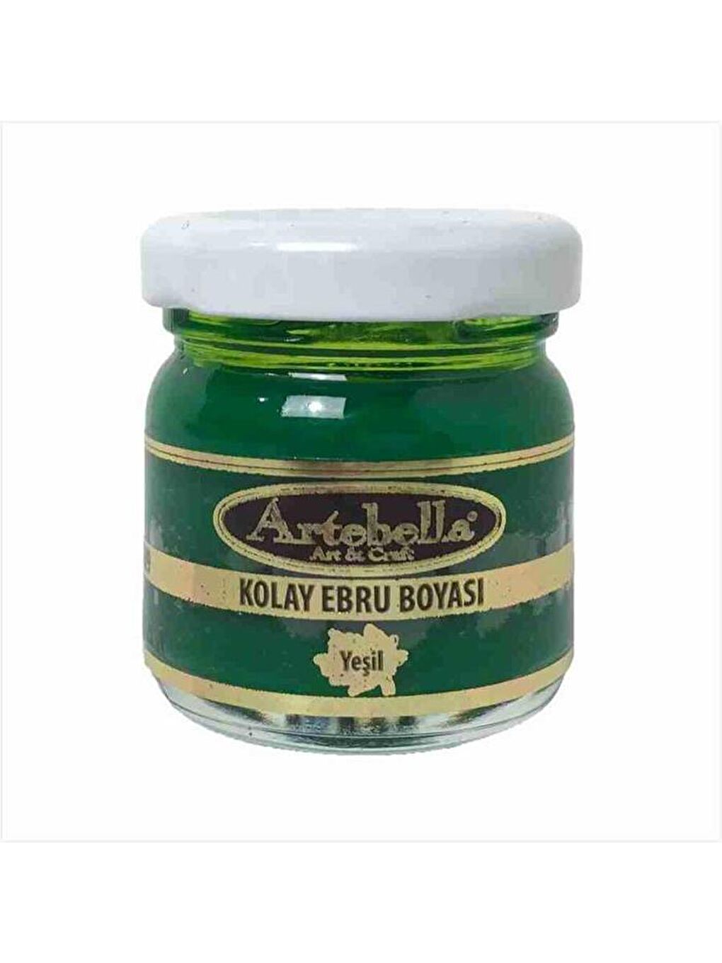 Artebella Yeşil Kolay Ebru Boyası Yeşil 40ml