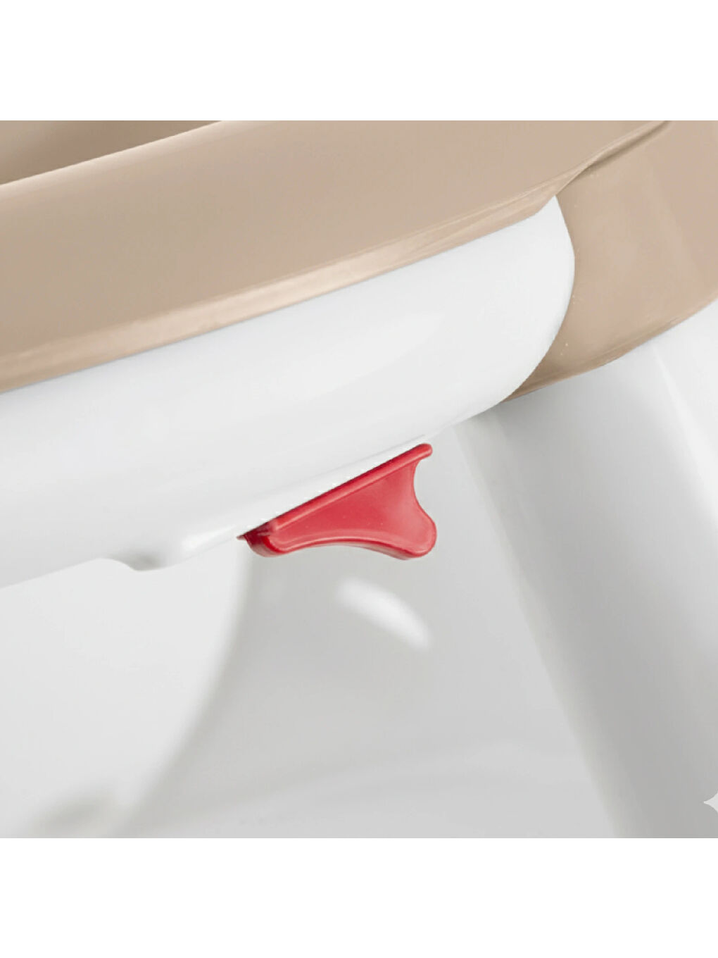 Yandan Açılır Banyo ve Mama Oturağı & Minder 2'li Set Taş-8