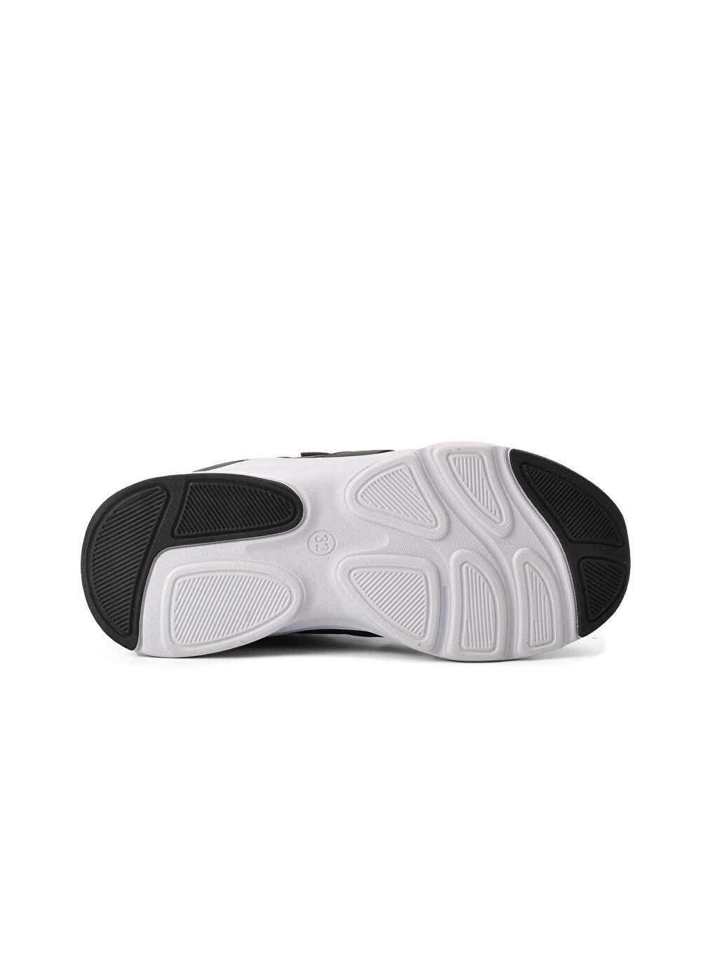 1380-F Siyah-Beyaz Çocuk Spor Ayakkabı-4