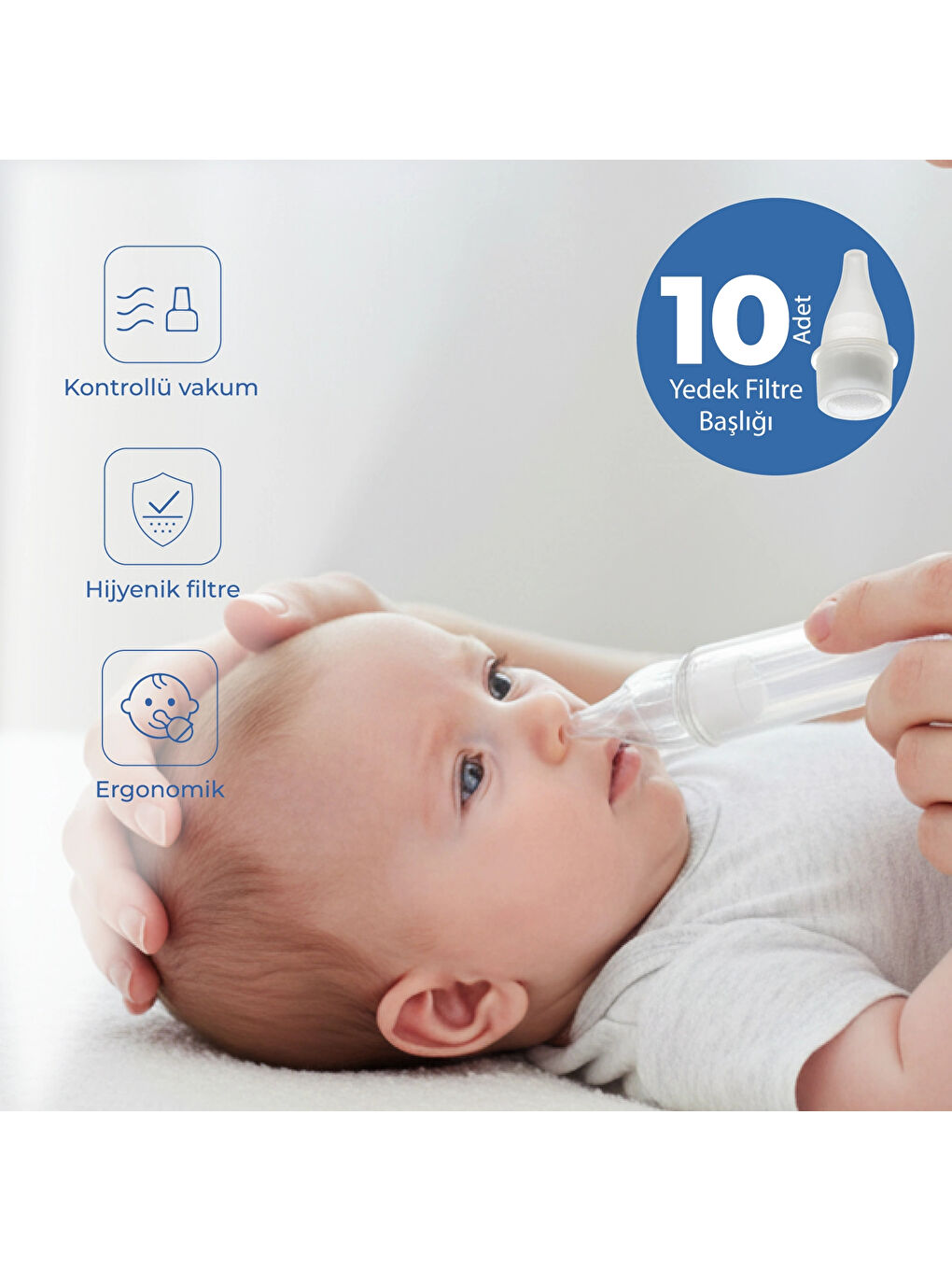 Burun Aspiratörü Yedek Filtre 10 Adet