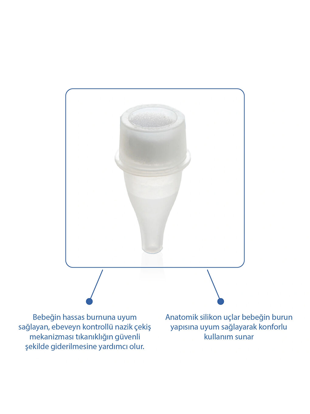 Burun Aspiratörü Yedek Filtre 10 Adet-1