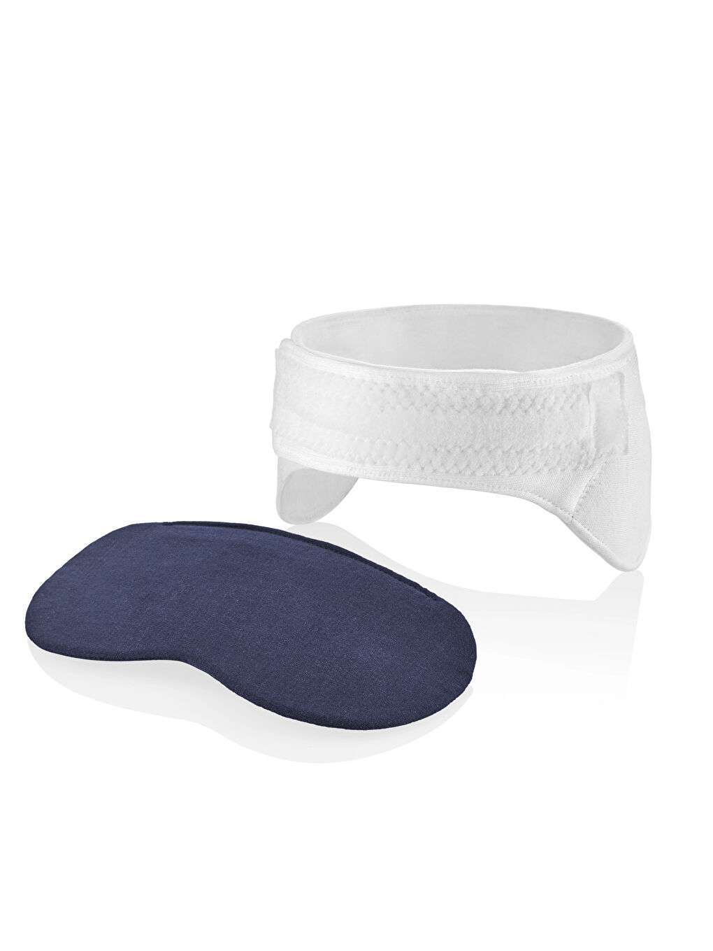 Kepçe Kulak Önleyici ve Uyku Bandı Lacivert