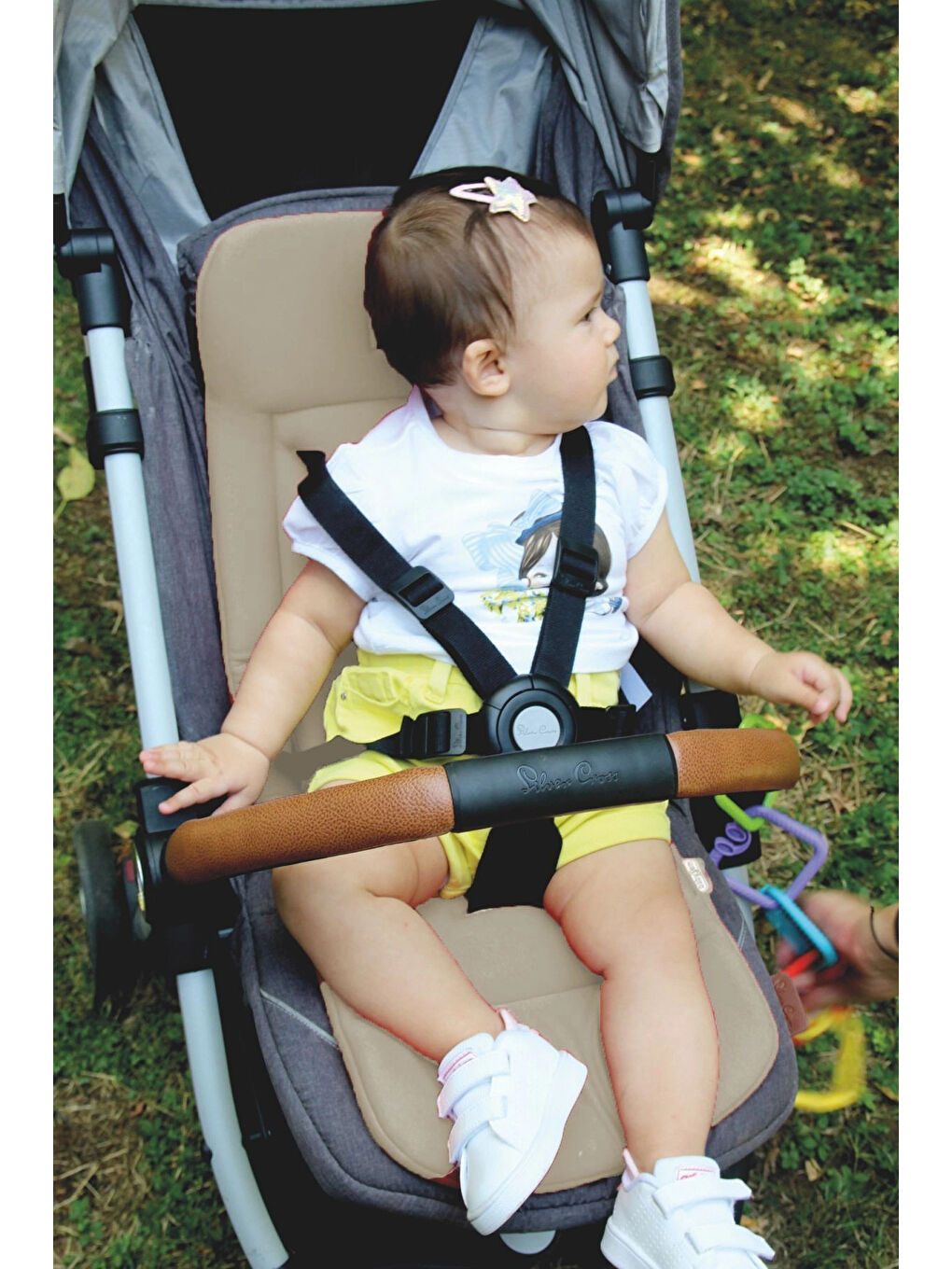 Puset Minderi Bej (Pamuk Kumaşlı)-1