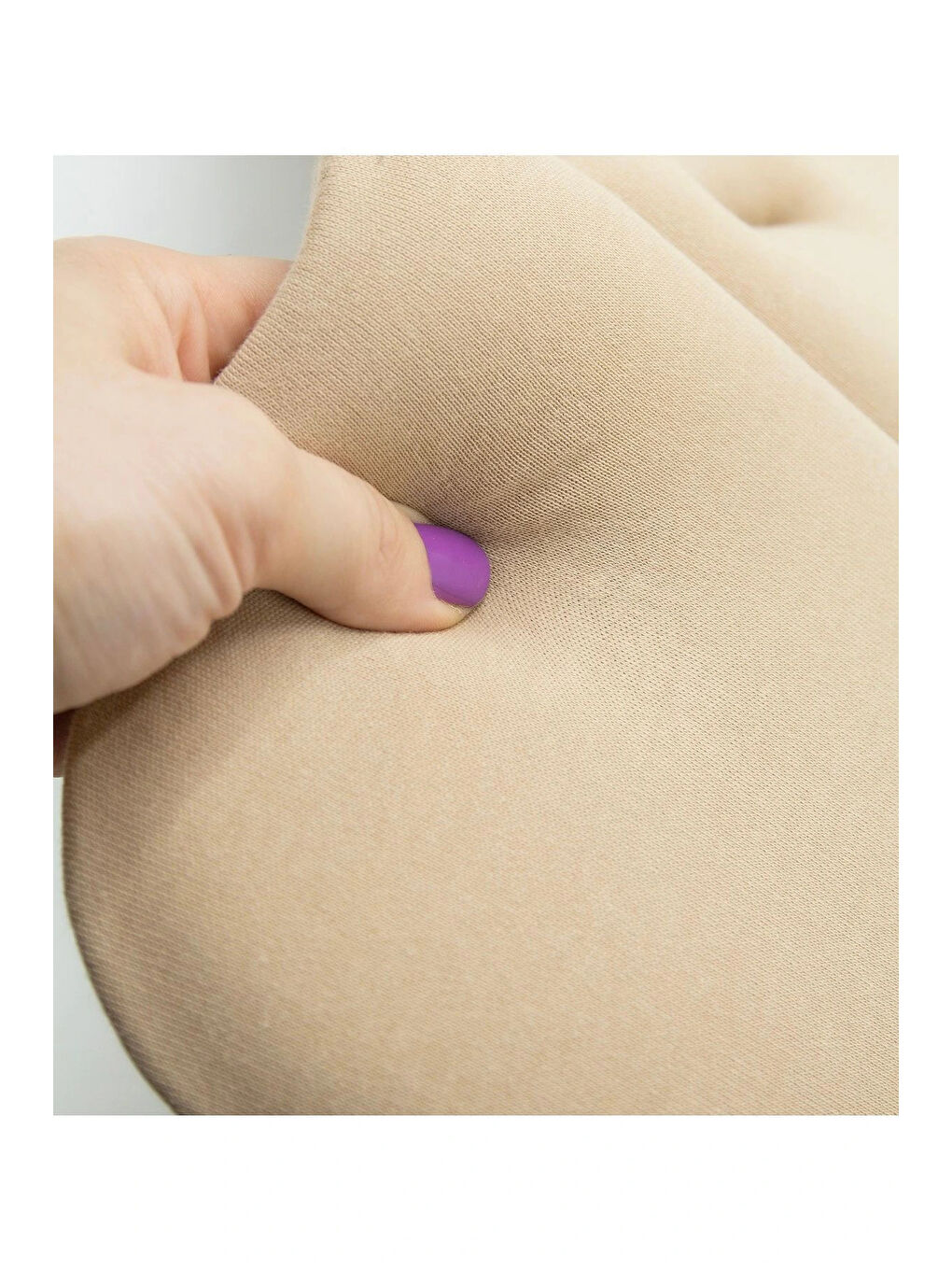 Puset Minderi Bej (Pamuk Kumaşlı)-4