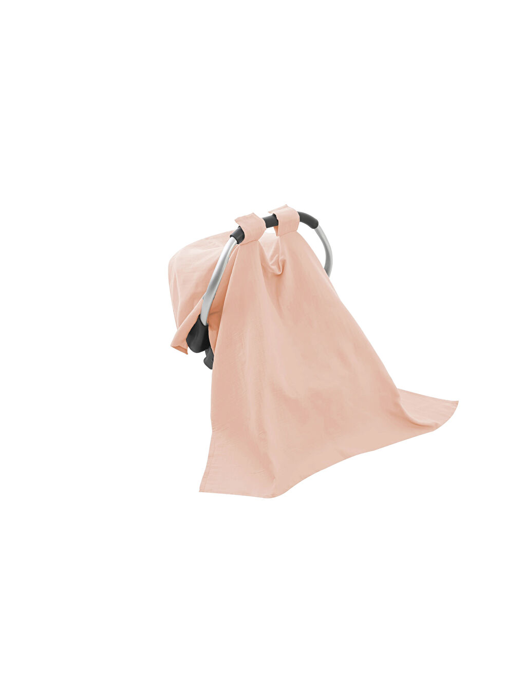 Çok Amaçlı Müslin Ana Kucağı Örtüsü Somon