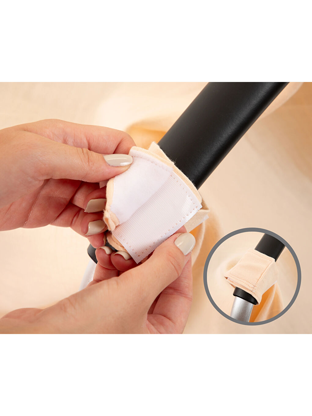 Çok Amaçlı Müslin Ana Kucağı Örtüsü Somon-3