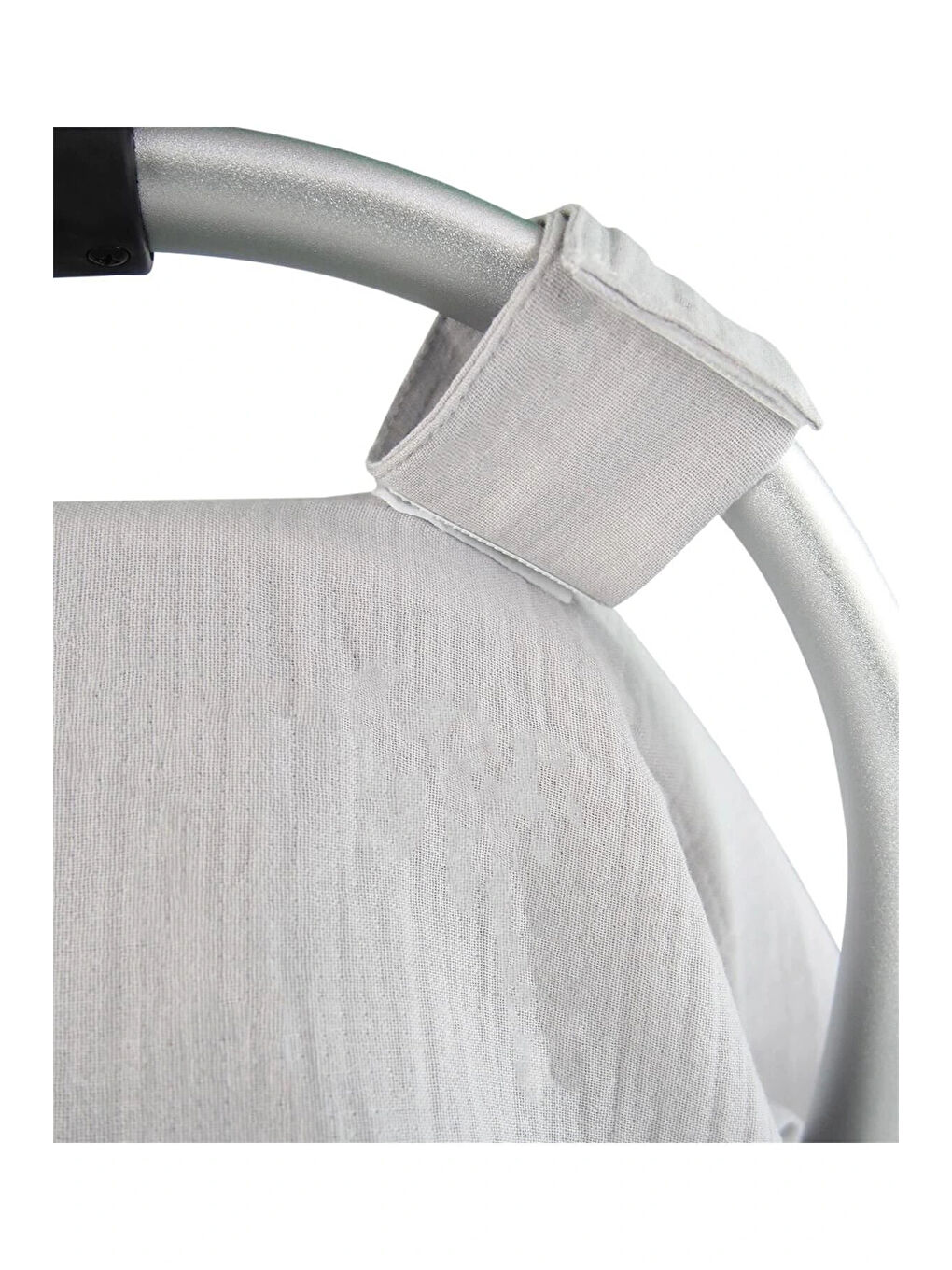 Çok Amaçlı Müslin Ana Kucağı Örtüsü Gri-1