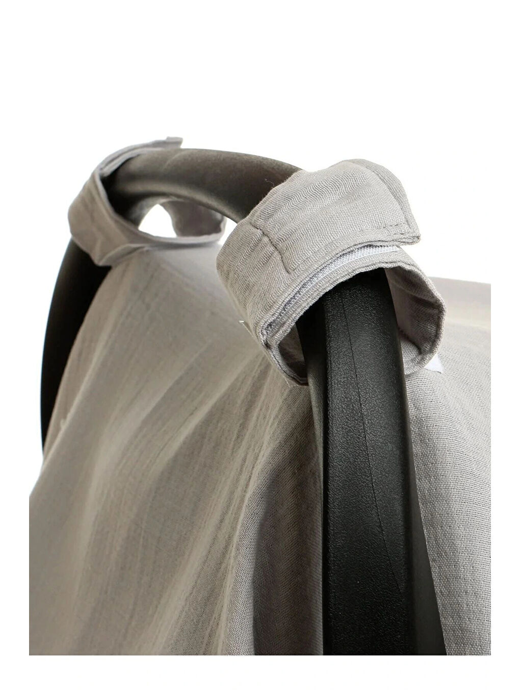 Çok Amaçlı Müslin Ana Kucağı Örtüsü Gri-3