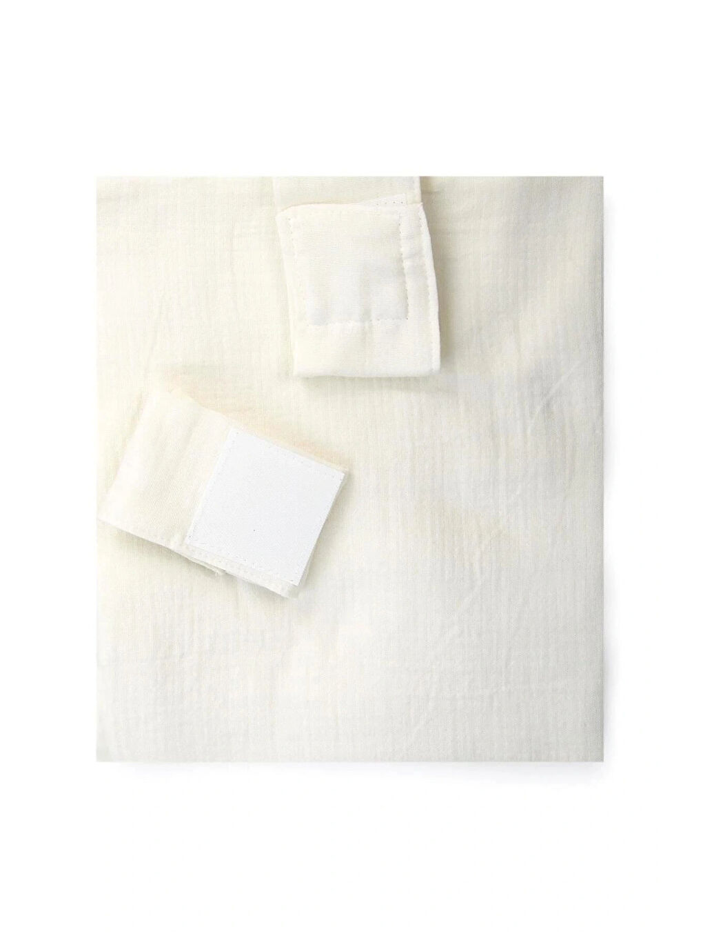 Müslin Çok Amaçlı Ana Kucağı Örtüsü Ekru-3