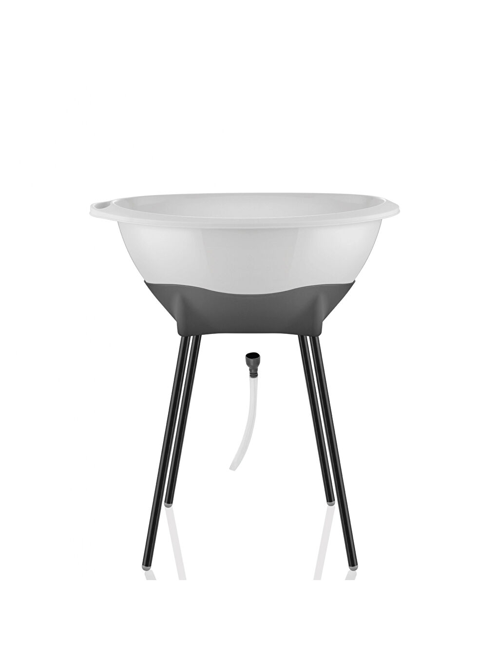 Yeni Nesil Elegant Su Tahliyeli Giderli Ayaklı Bebek Küveti Kum Beji