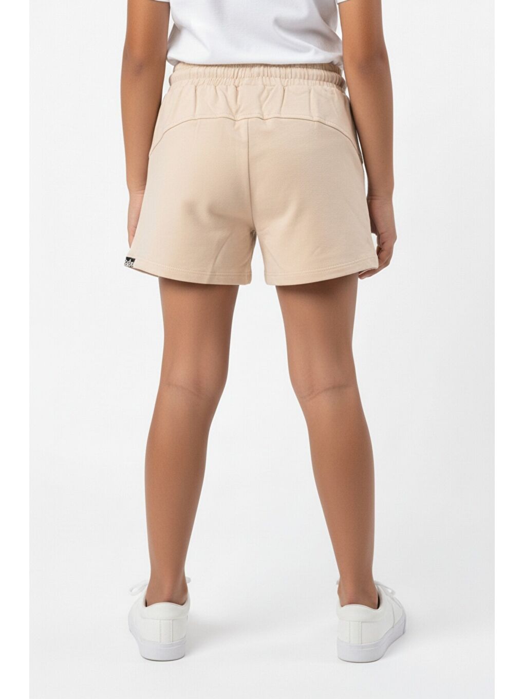 Bej Kız Çocuk They Standards Baskılı Şort-4