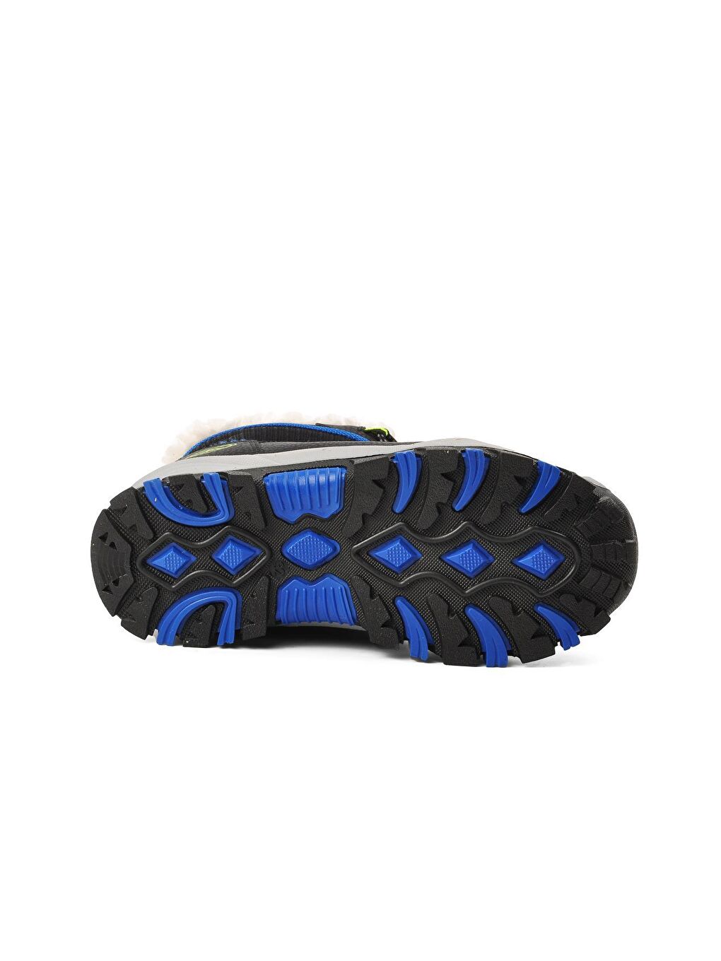 961-F Siyah-Sax İçi Kürklü Su İtici Çocuk Kar Botu-4