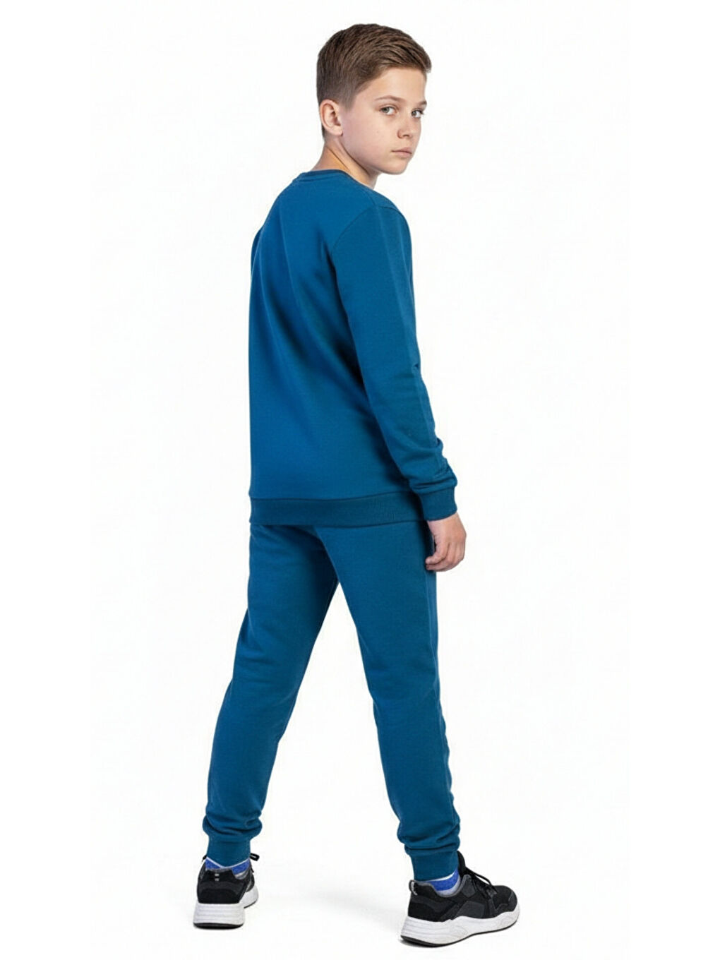 Petrol Erkek Çocuk Baskılı Eşofman Takımı-2