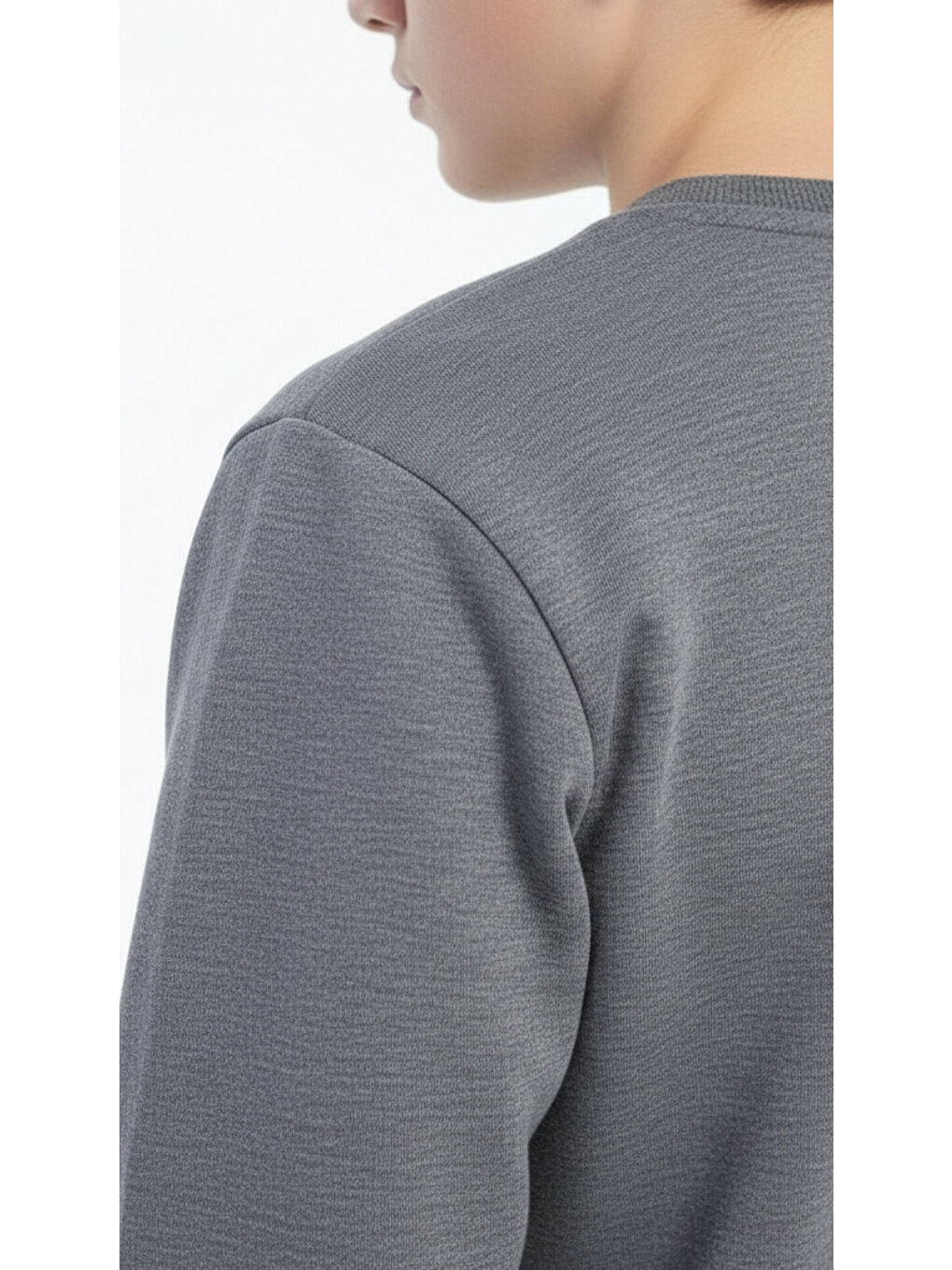 Antrasit Erkek Çocuk Baskılı Eşofman Takımı-3