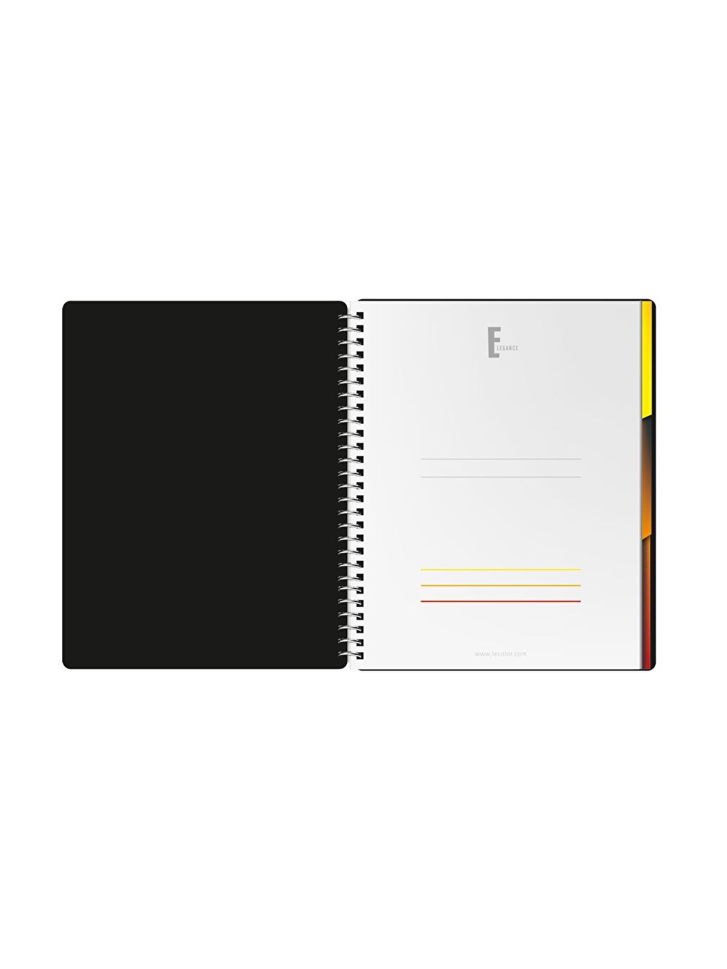 LE COLOR Elegance A4 Defter Kareli 160 Syf Spiralli - 1