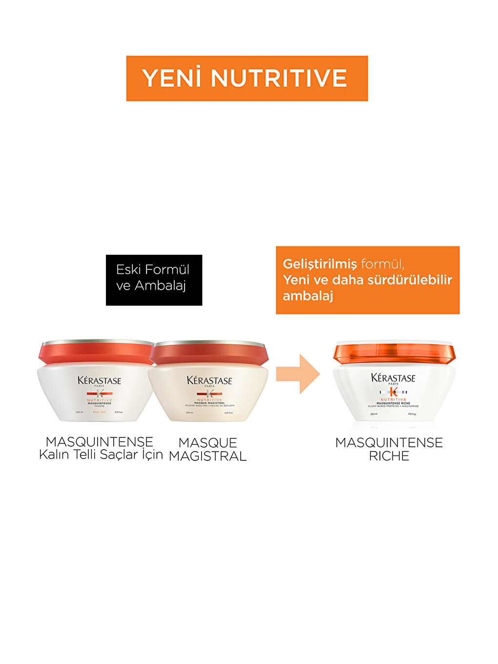 Kerastase Renksiz Nutritive Masquintense Riche Derin Besleme Sağlayan Yoğun Saç Maskesi 200 ml - 2