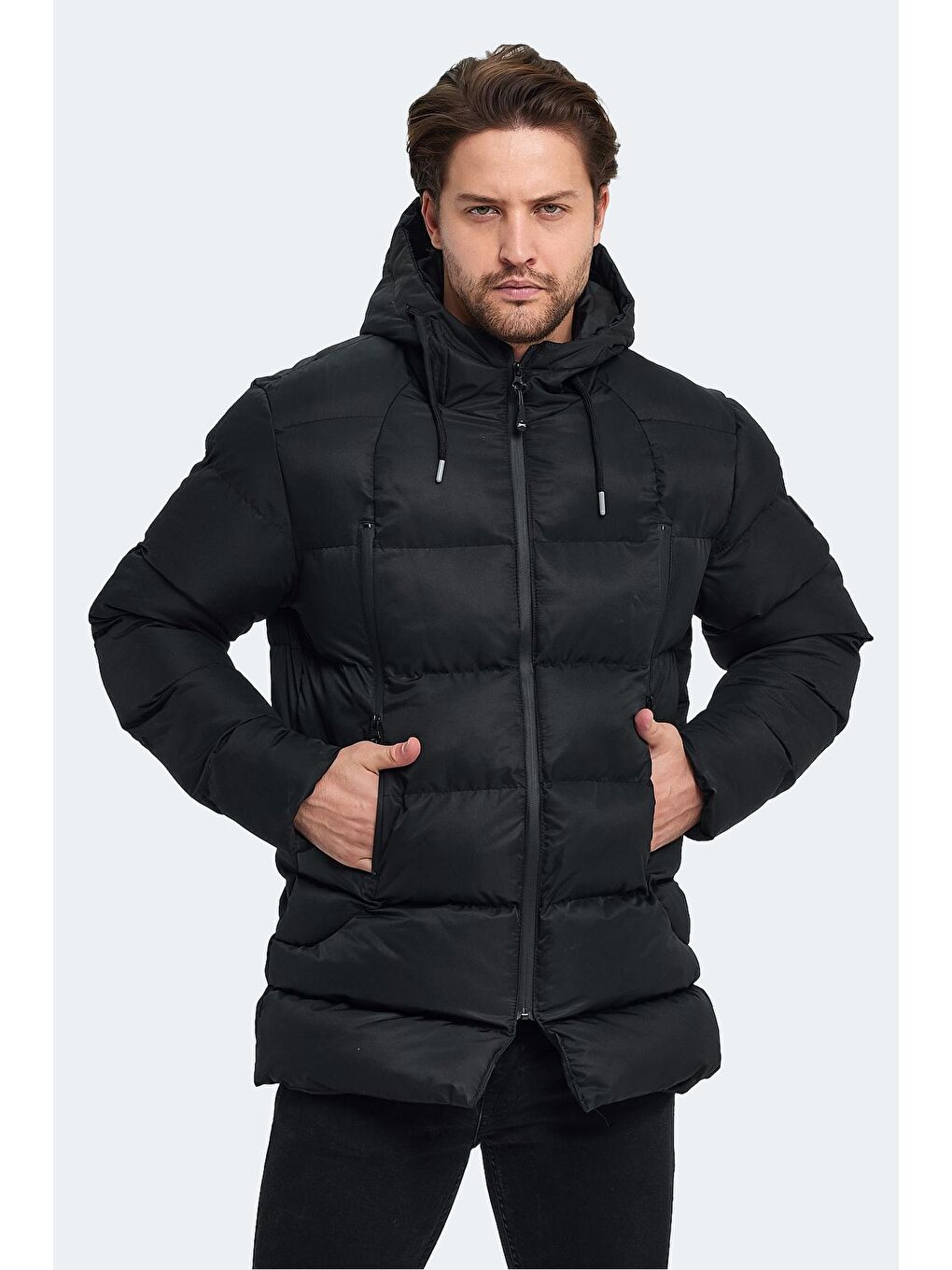 HEATH Erkek Şişme Mont & Kaban Siyah