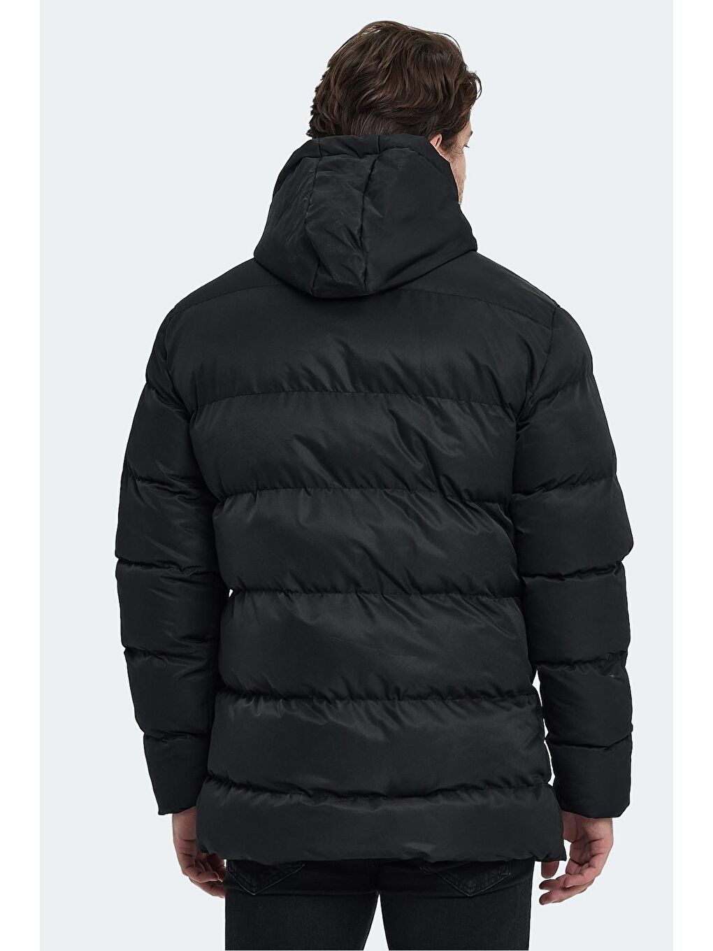 HEATH Erkek Şişme Mont & Kaban Siyah-1