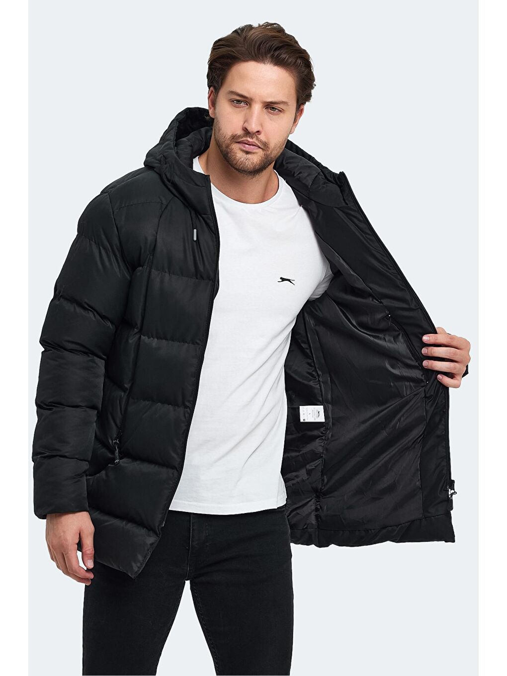 HEATH Erkek Şişme Mont & Kaban Siyah-2