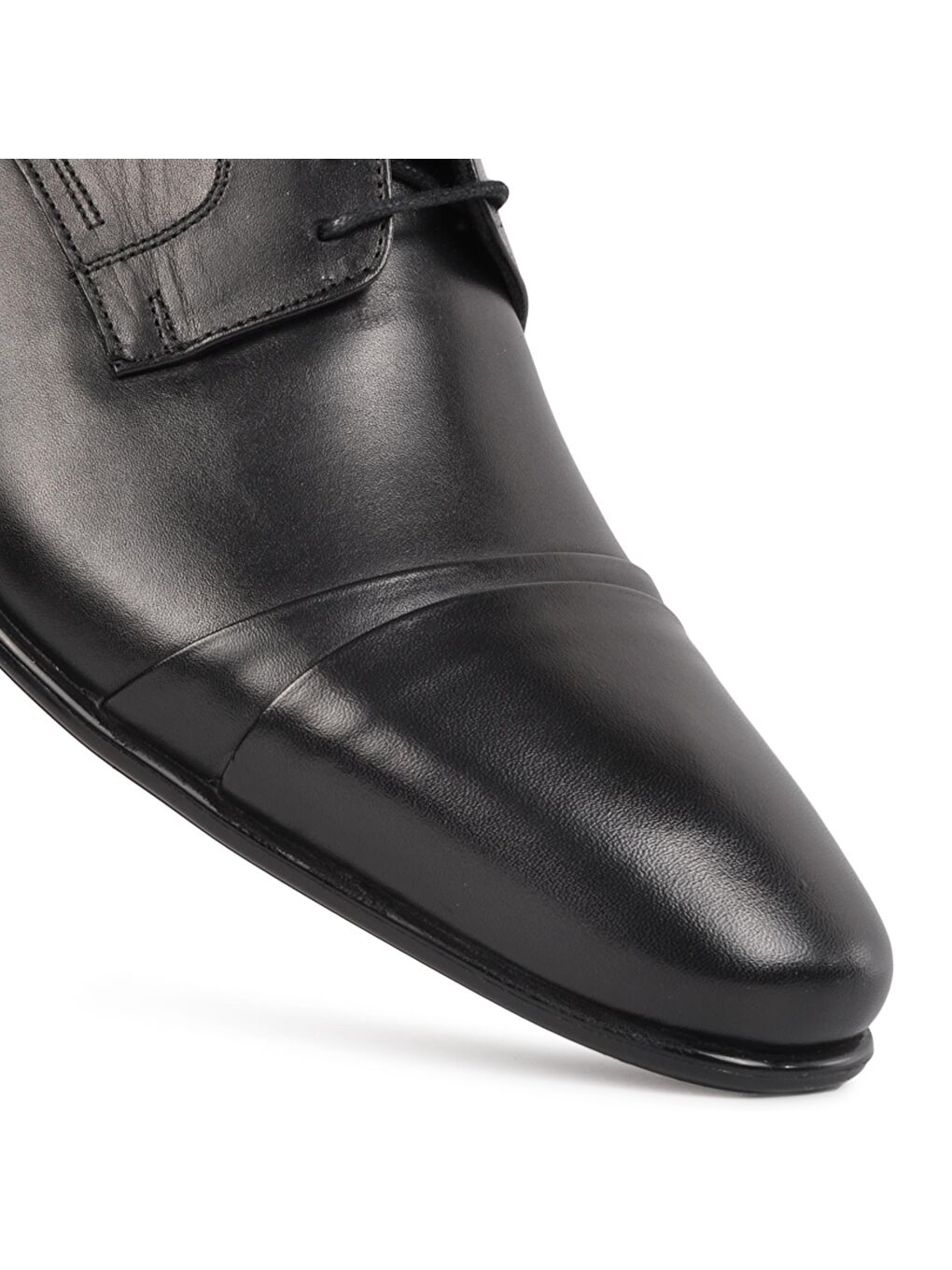 Siyah Hakiki Deri Erkek Klasik Ayakkabı 2225-3-1