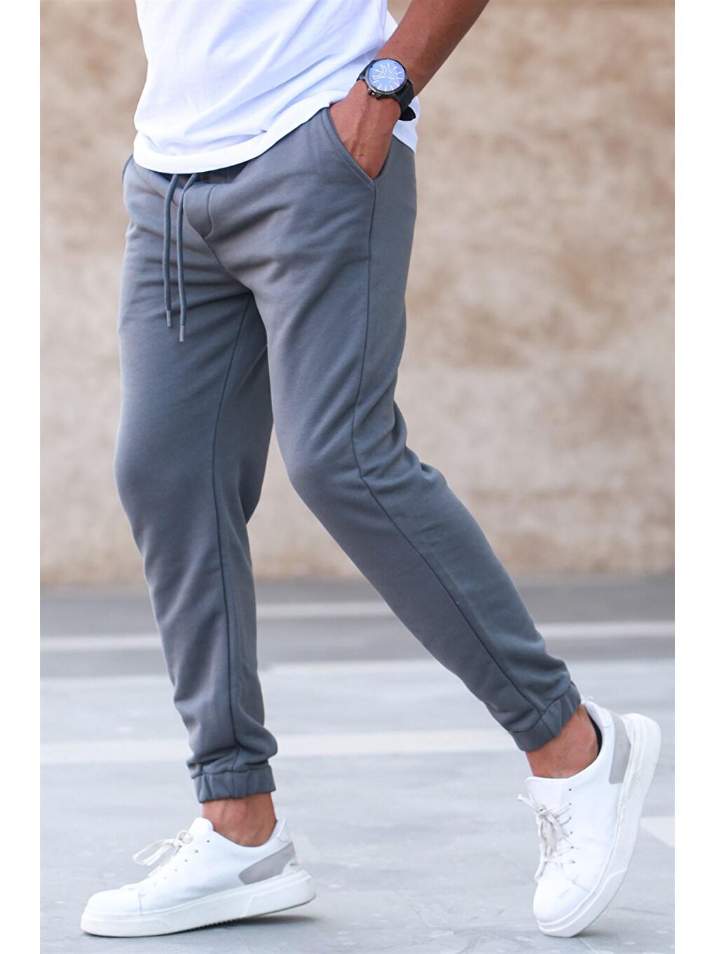 Gri Füme Basic Eşofman 5424-1