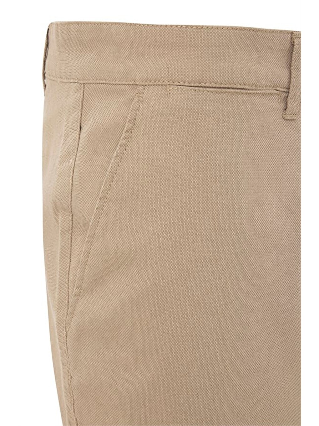 Bej Regular Casual Pantolon-1