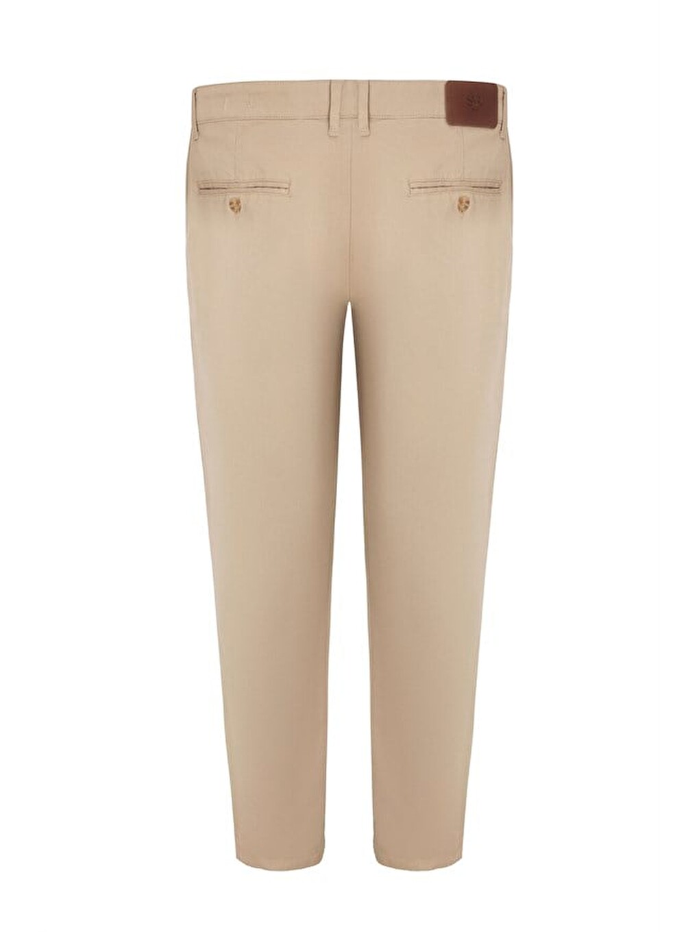 Bej Regular Casual Pantolon-3