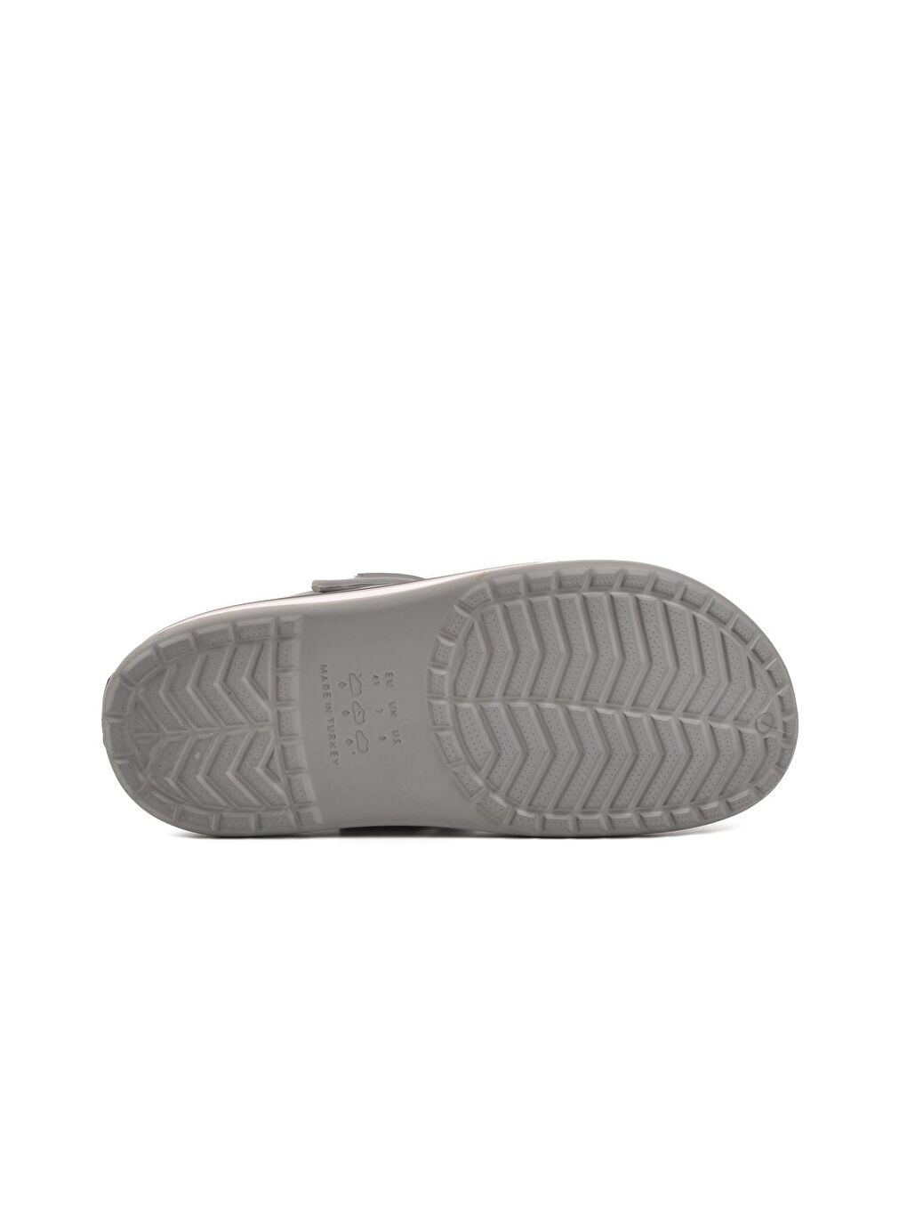 Gri-Beyaz Erkek Sabo Terlik 5001-3