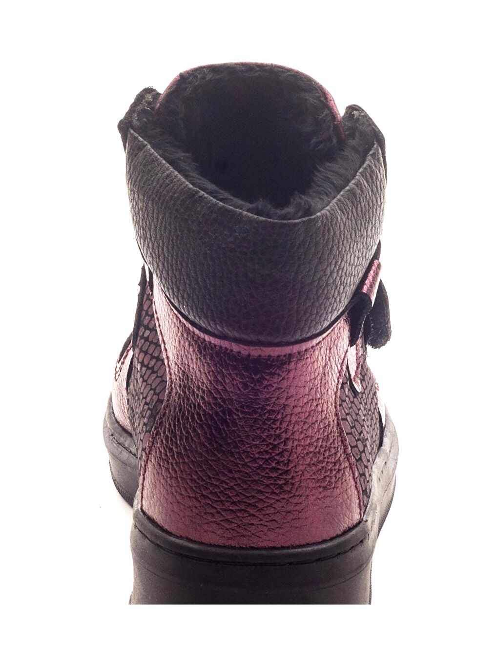 Kız Çocuk Bordo Deri Ortopedik Destekli Çocuk Bot-3