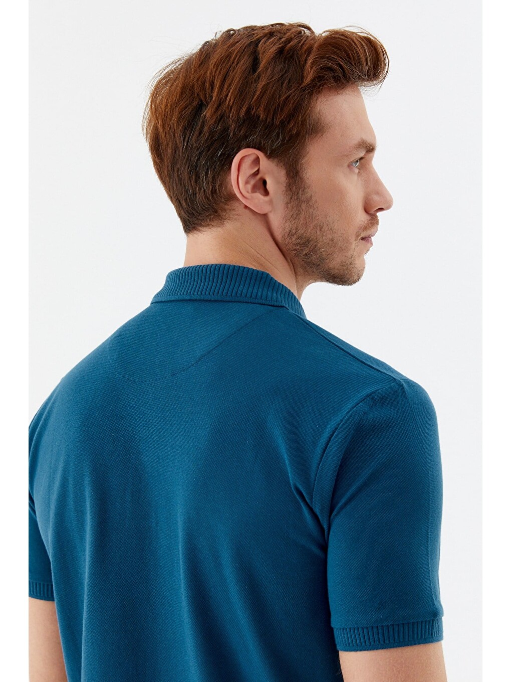 Mavi Parlement %100 Pamuk Patlı Polo Yaka Regular Fit T-shirt-4