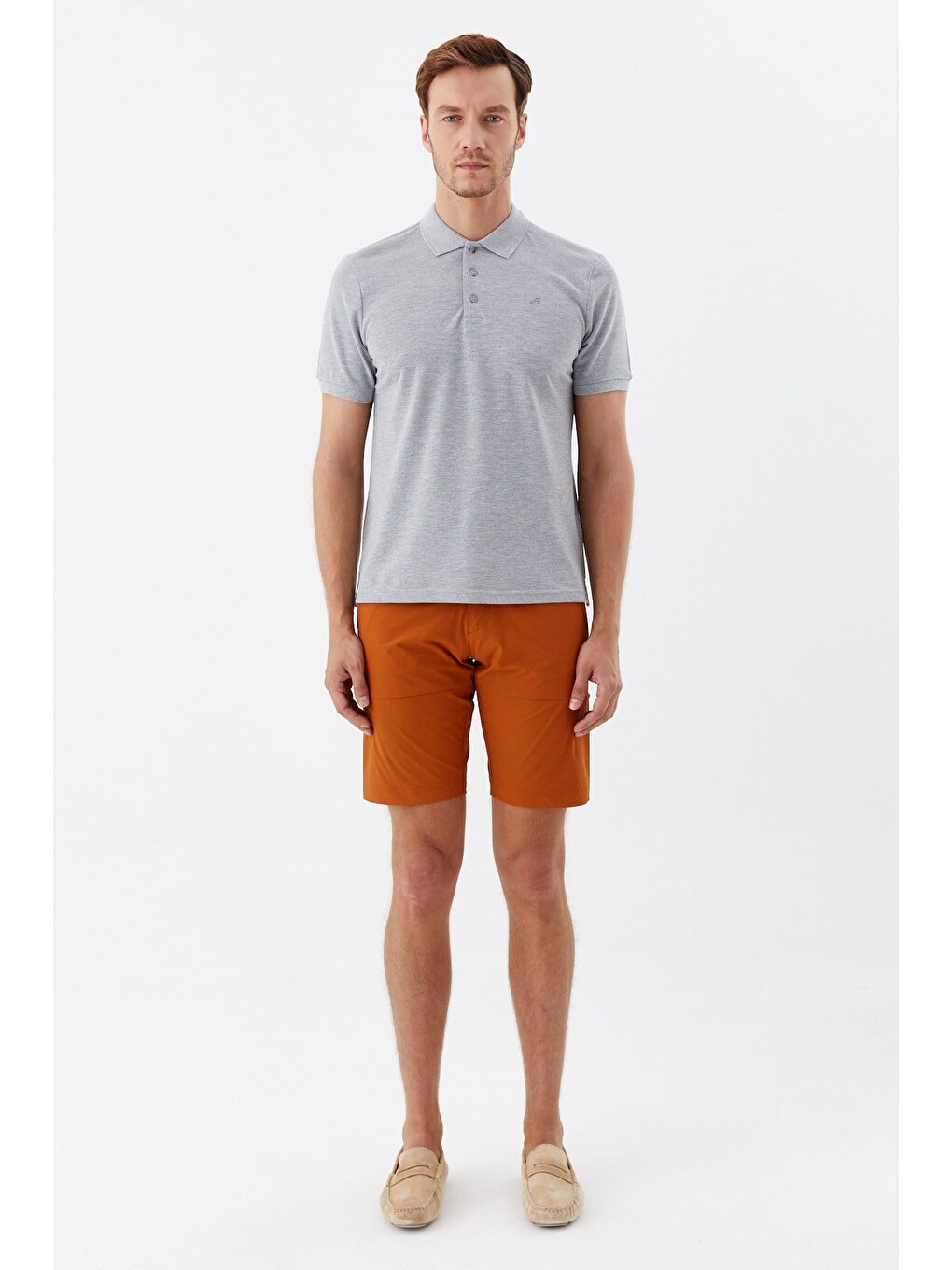 Gri Melanj 30/1 Tek Toplama Pike Polo-2