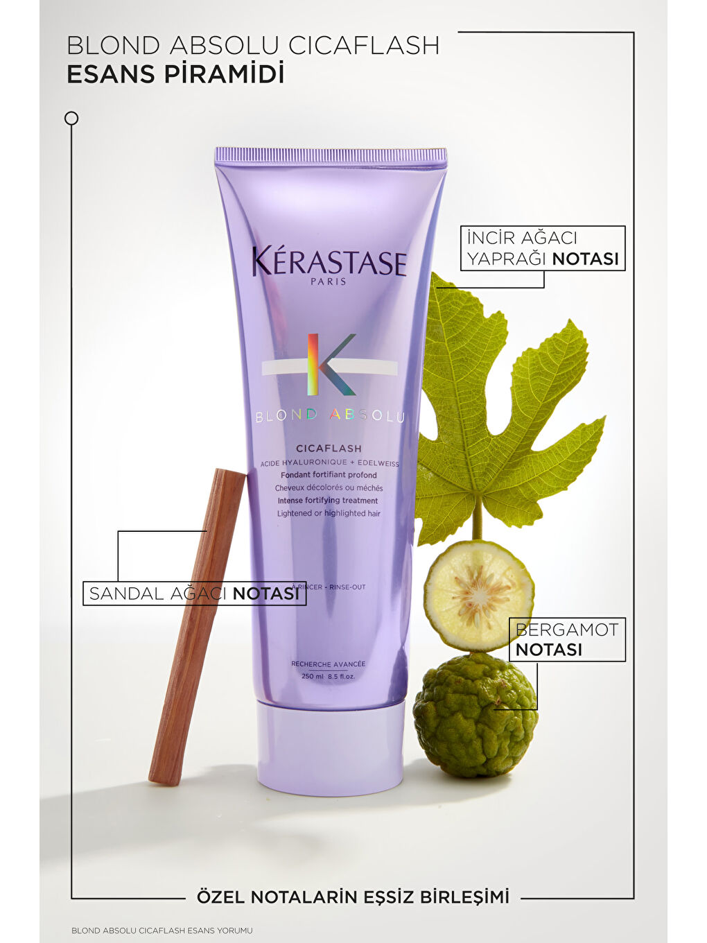 Kerastase Renksiz Blond Absolu Cicaflash Saç Kremi 250ml - 3