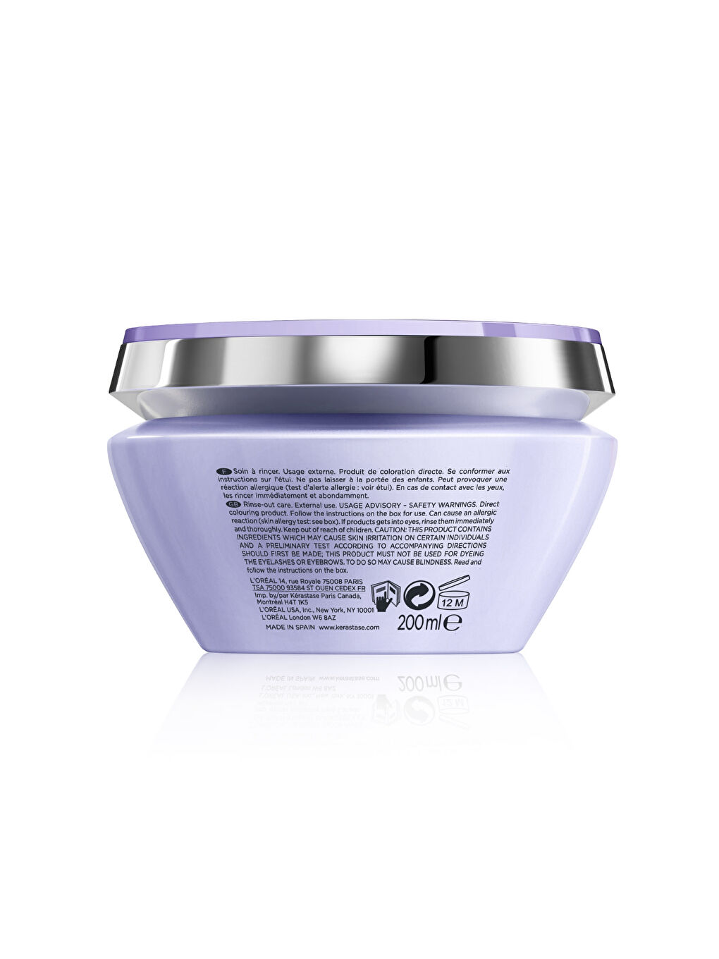 Kerastase Renksiz Blond Absolu Masque Ultra Violet Saç Maskesi 200ml - 6