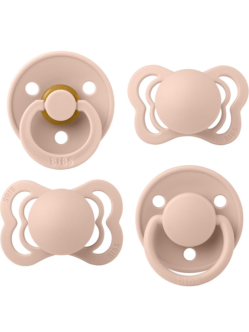 Bibs Try-it Emzik Seti-Blush