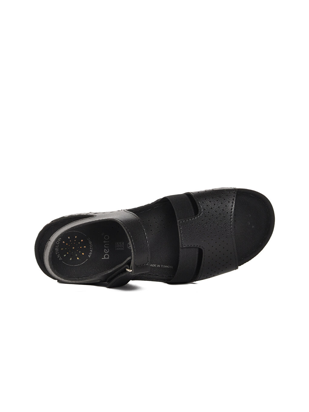 Siyah Anatomik  Kadın Sandalet 16.047 Z-3