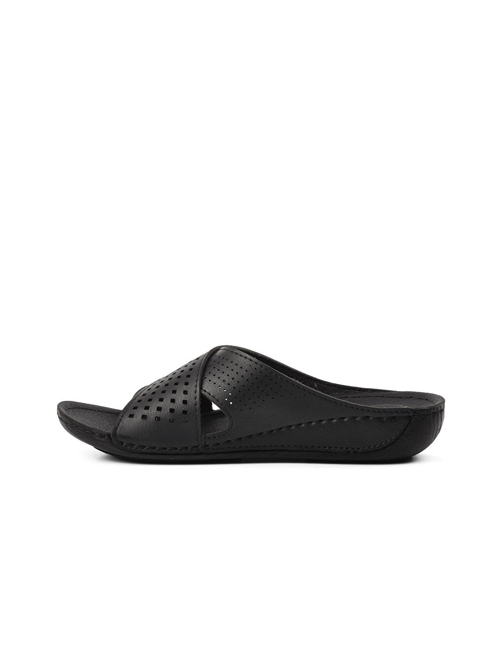 Siyah Anatomik Kadın Günlük Terlik 16.004-1