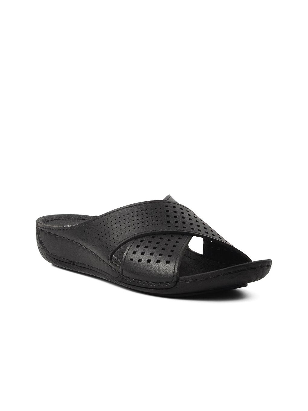 Siyah Anatomik Kadın Günlük Terlik 16.004-2