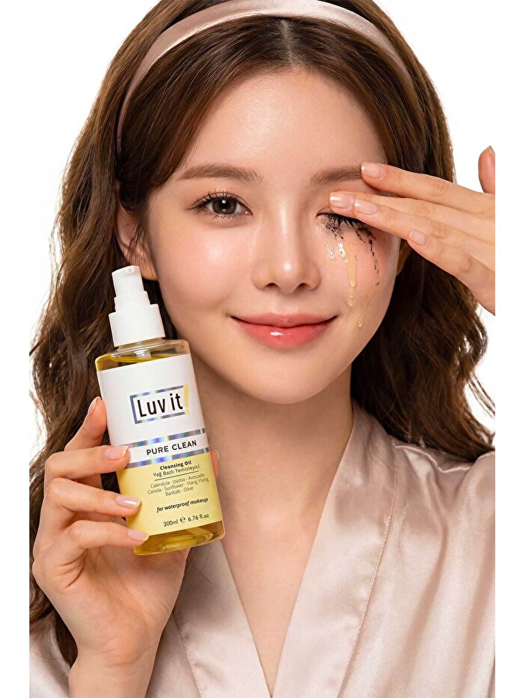 Bitkisel Içerikli Yağ Bazlı Makyaj Temizleyici 200ml-2