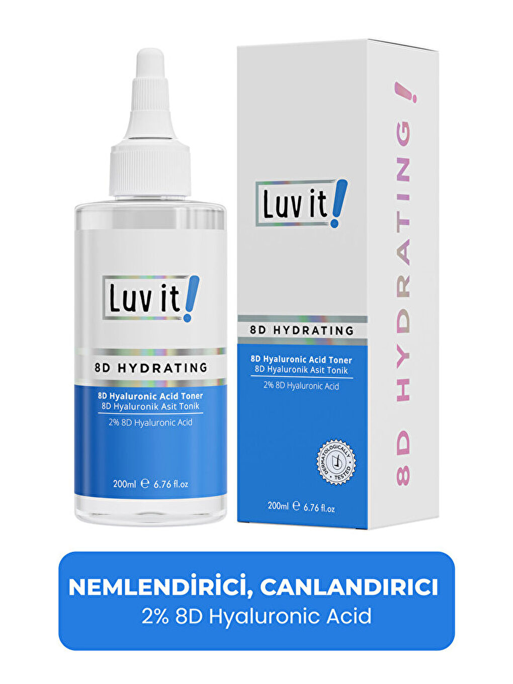 8D Yoğun Nemlendirici Hyaluronik Asit Tonik 200ml-5