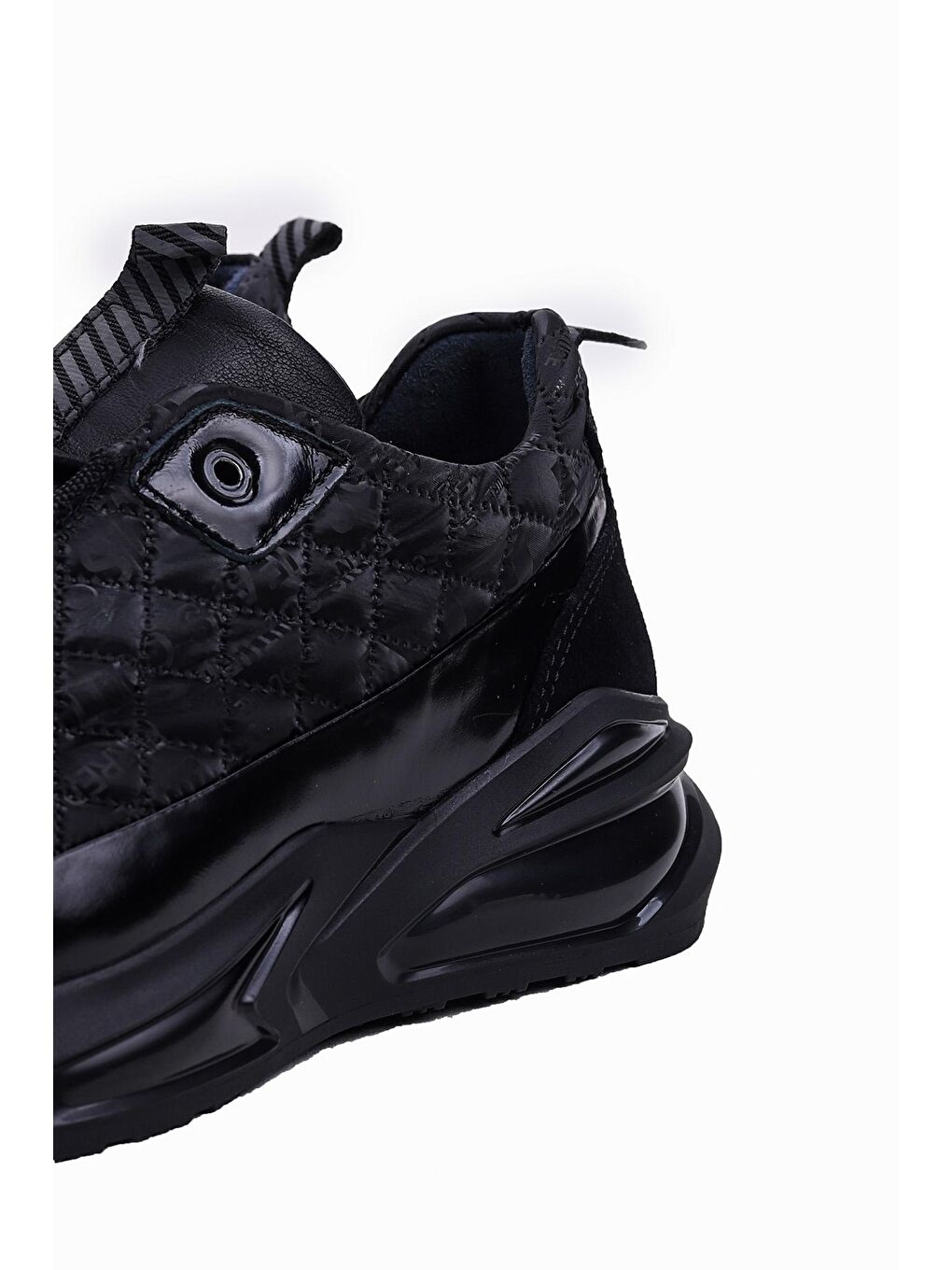 Siyah 152-18013 Deri Erkek Casual Ayakkabı-4