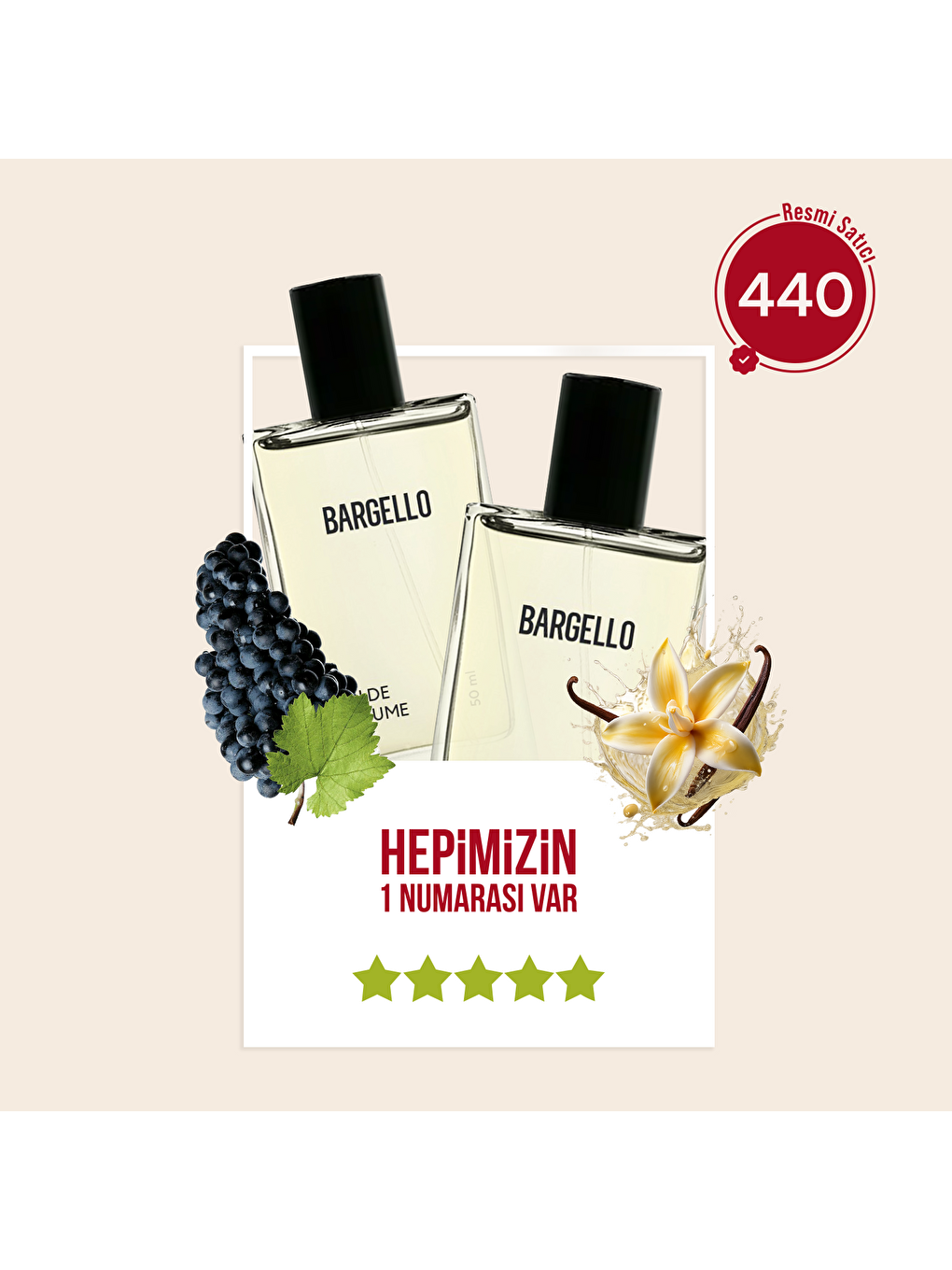 Kadın Parfüm Çiçeksi - 50ml Edp No:440-1