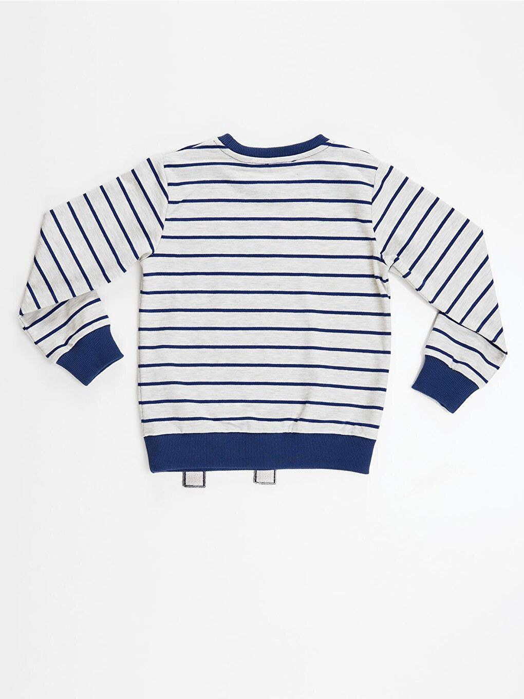 Denokids Karışık Tilki Çizgili Erkek Çocuk Sweatshirt - 3