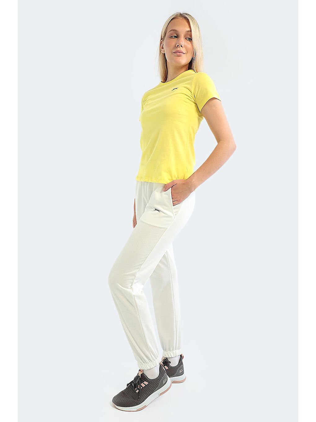 KLAN Jogger Kadın Eşofman Altı Bej-3