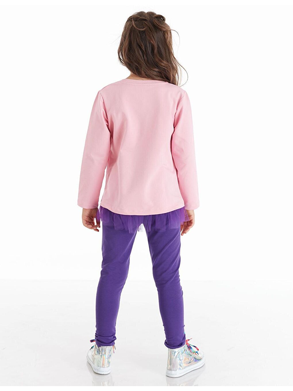 Denokids Karışık Colorfull Unicorn Kız Tunik Takım - 1