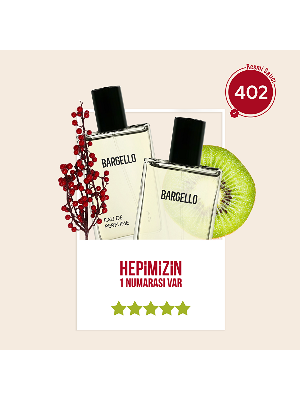 Kadın Parfüm Çiçeksi - 50ml Edp No:402-1