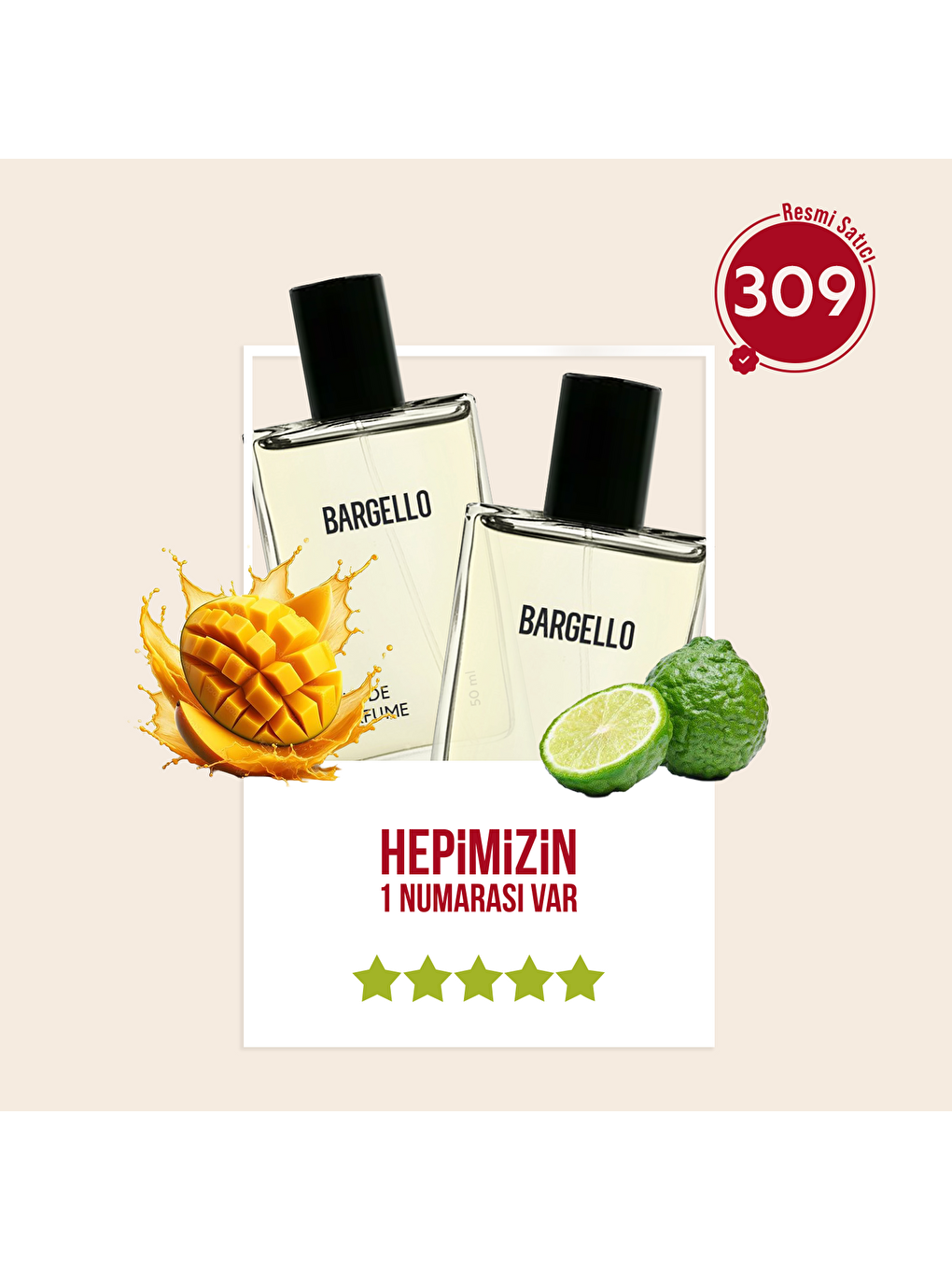 Kadın Parfüm Çiçeksi - 50ml Edp No:309-1