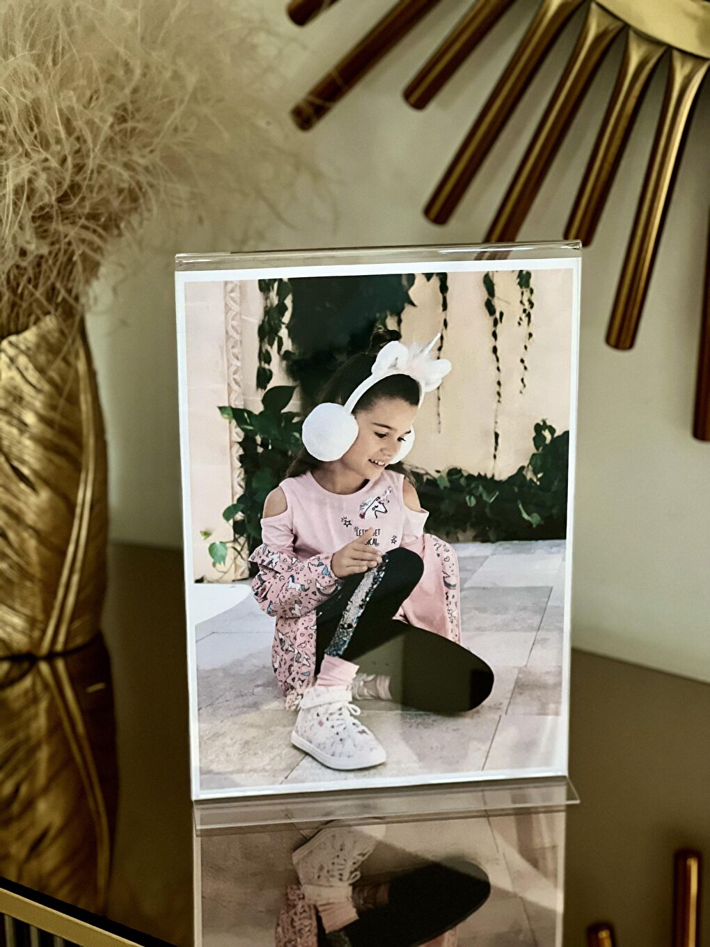 Renksiz Ayaklı Pleksi Çerçeve 20x30