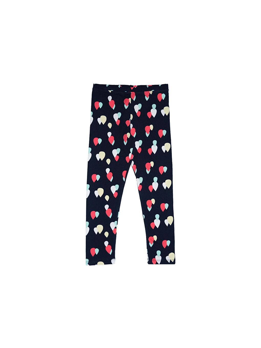 Karışık Kız Çocuk Balloon Desen Tayt